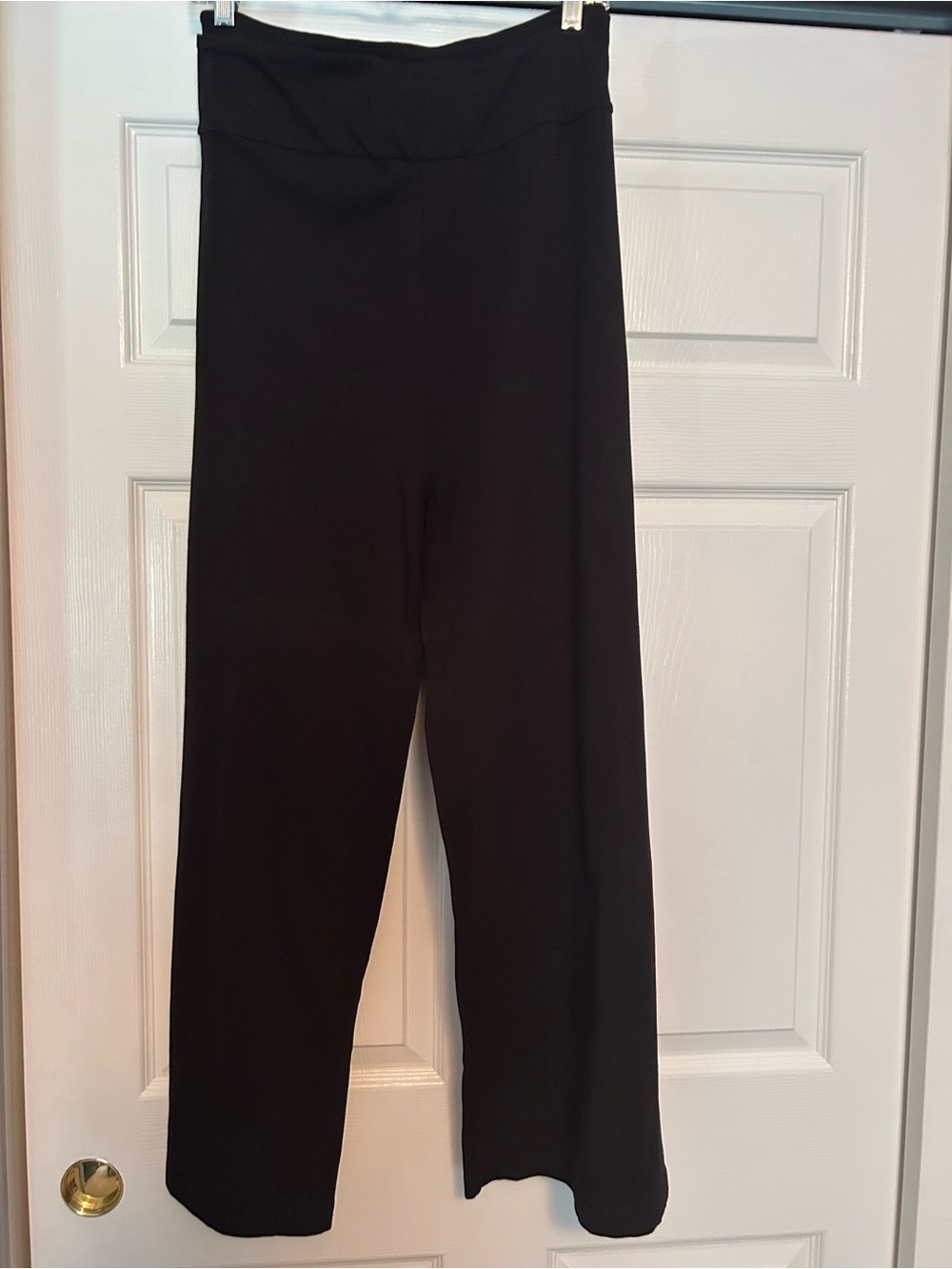 Disturbia Black High-Waist Wide-Leg Pants